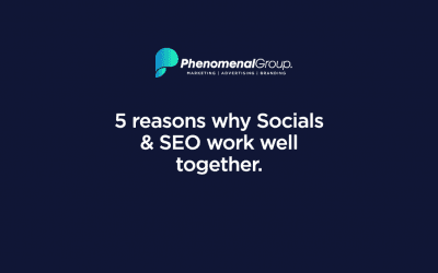 5 reasons why Socials & SEO work well together.